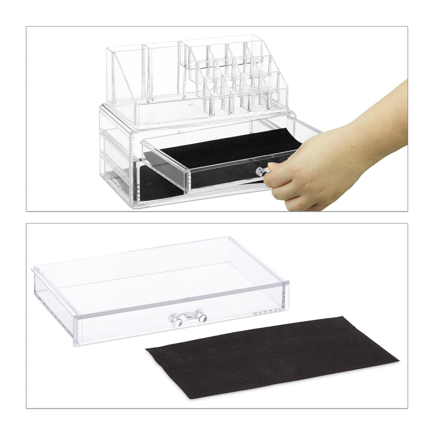 Makeup Organiser with 2 Drawers