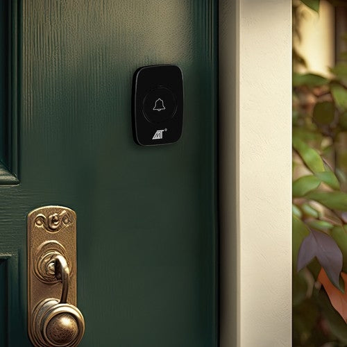 Malatec 21803 black wireless doorbell