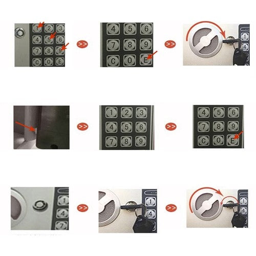 Malatec 22627 combination safe