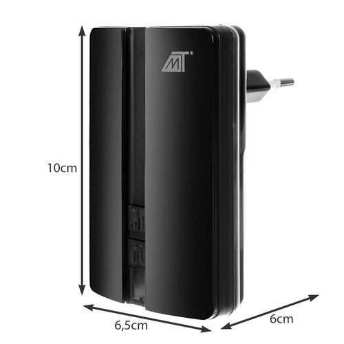Malatec 23371 black wireless doorbell