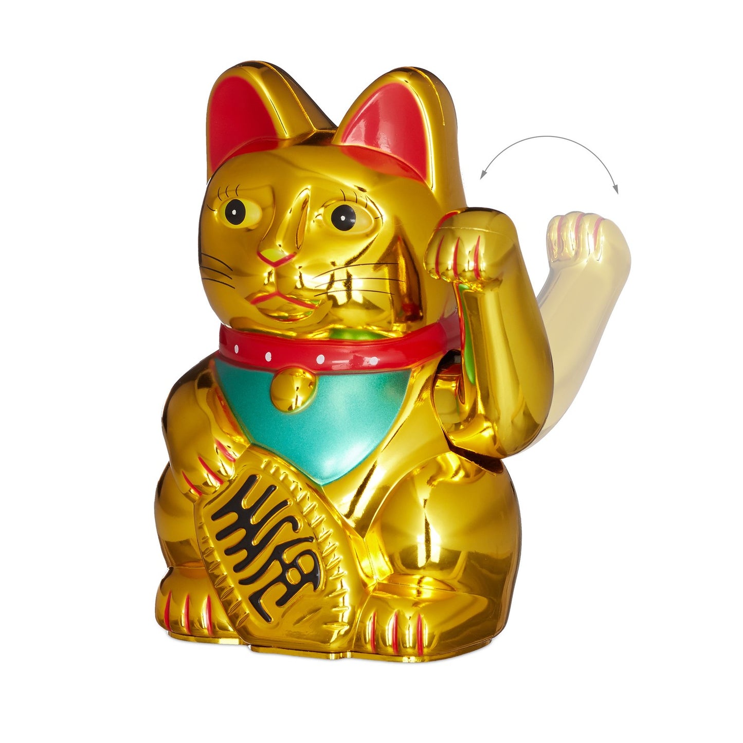 Maneki Neko waving cat 16 cm