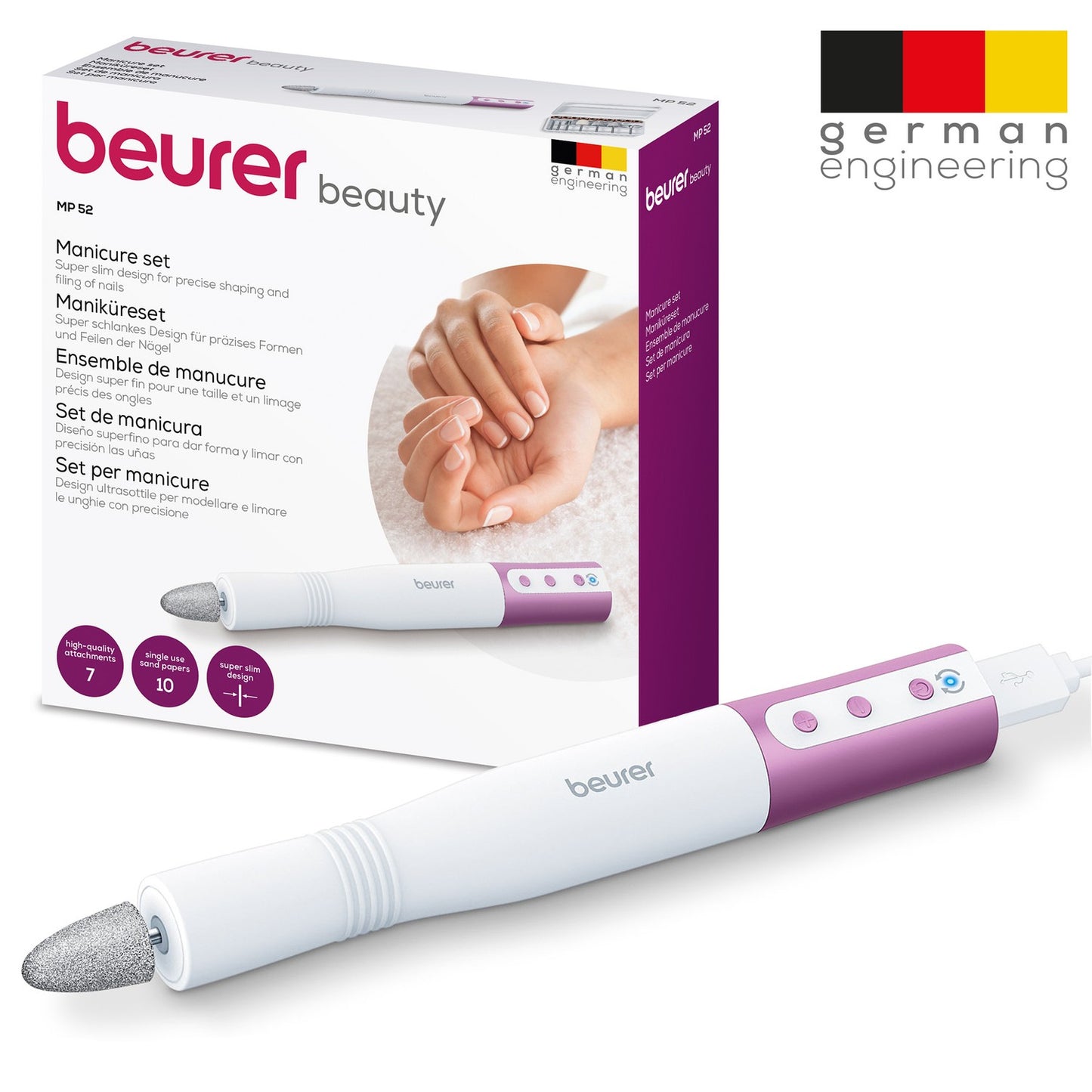 Manicure & pedicure set MP 52