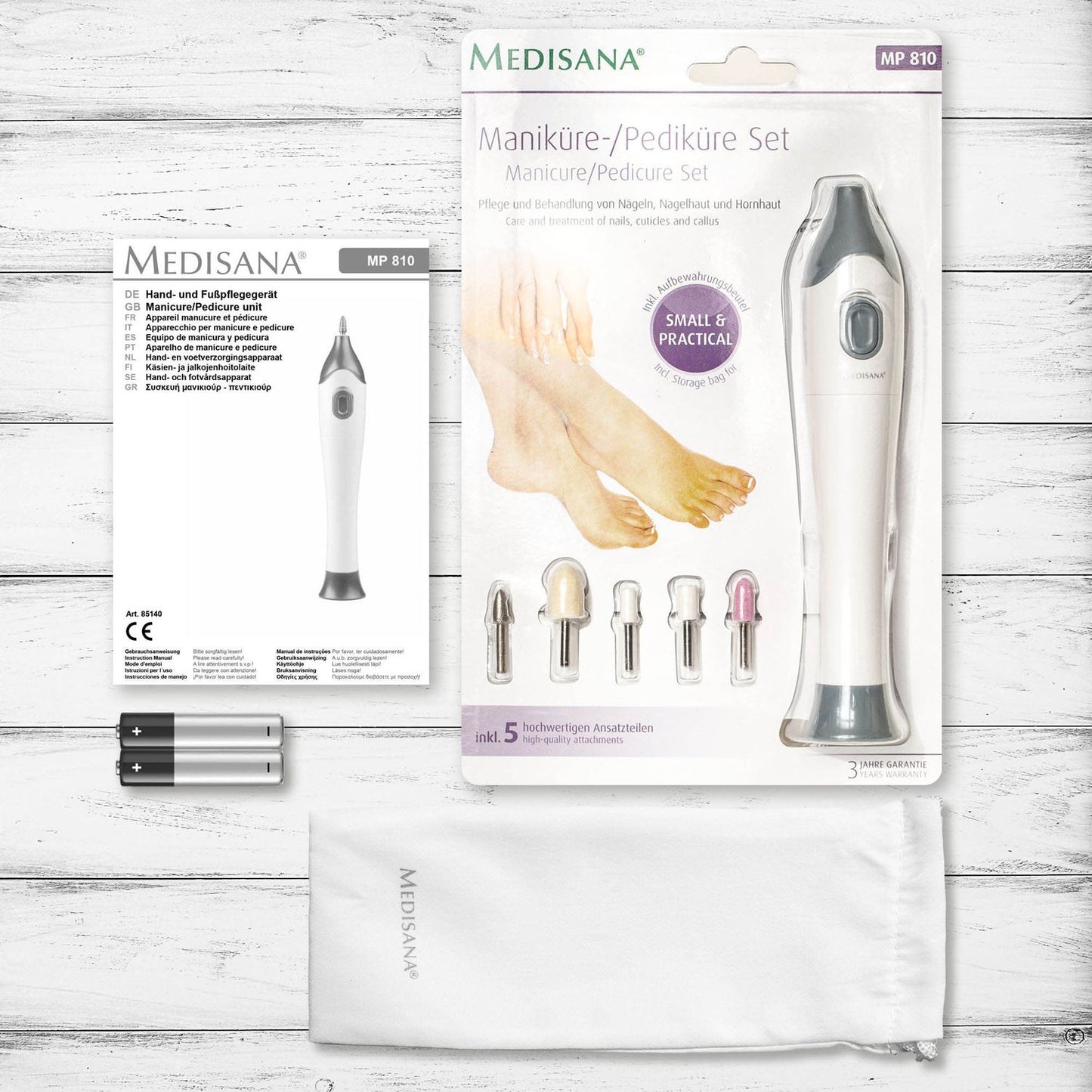 Manicure & pedicure set MP 810