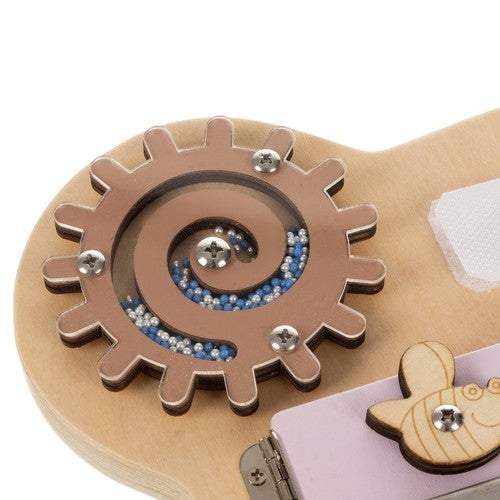 Manipulation board - Kruzzel 22584 teddy bear