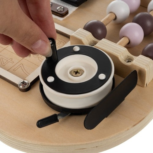 Manipulation board - Kruzzel 22584 teddy bear