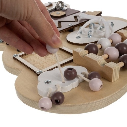 Manipulation board - Kruzzel 22584 teddy bear