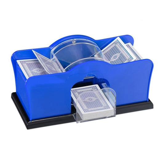 Manual Card Shuffling Machine Blue
