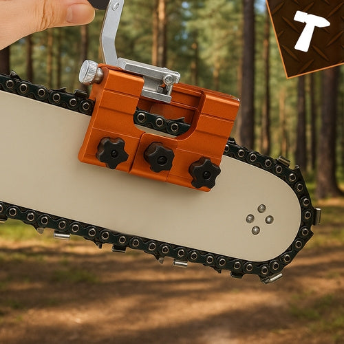 Manual Chain Sharpener, Adjustable Angle, Portable