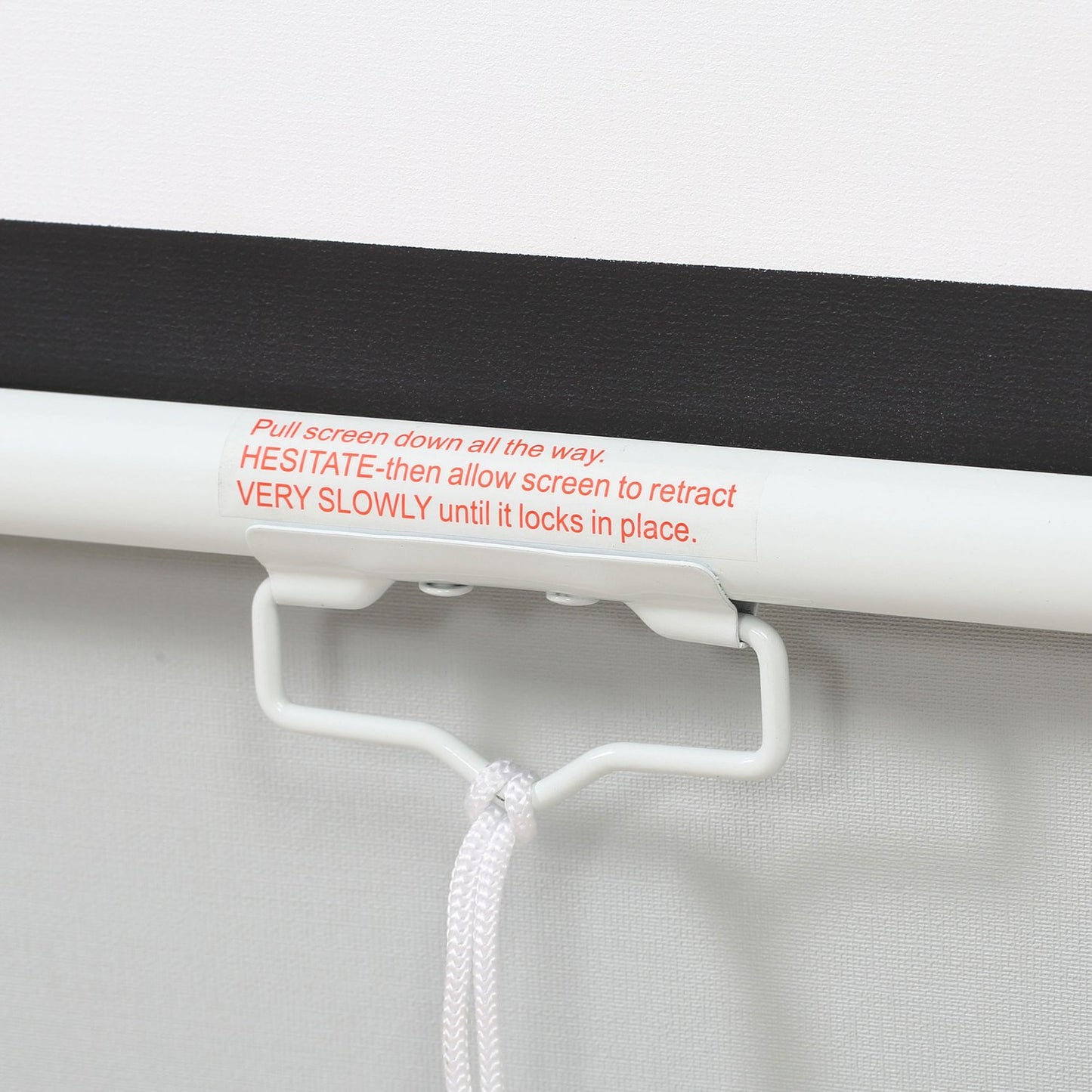 Manual Projector Screen 120" 4:3/16:9 for Home Theater