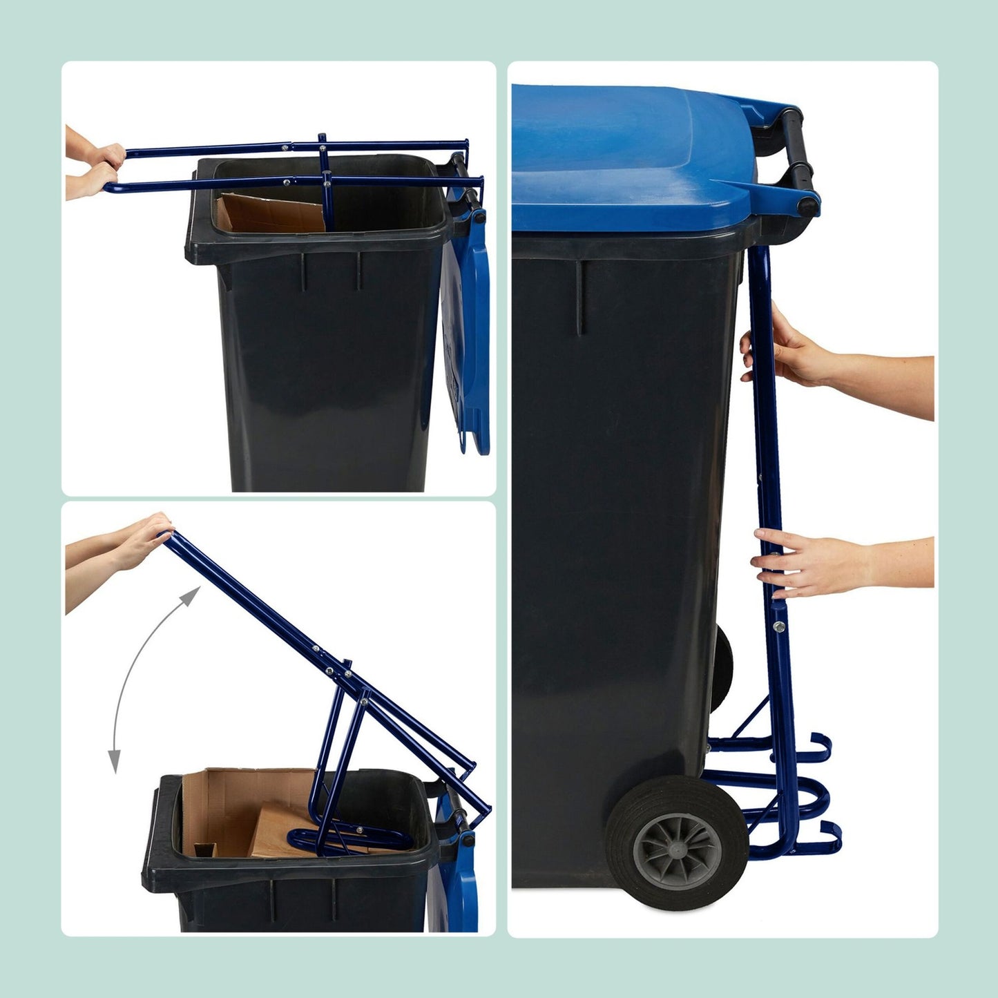 Manual Steel Waste Compactor for Bins