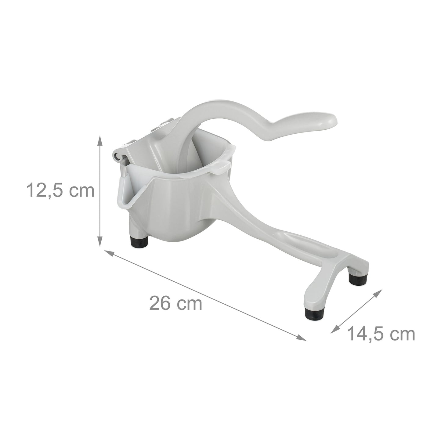 Manual lemon squeezer