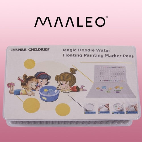 Markers for drawing on water - 12 pcs Maaleo 22504