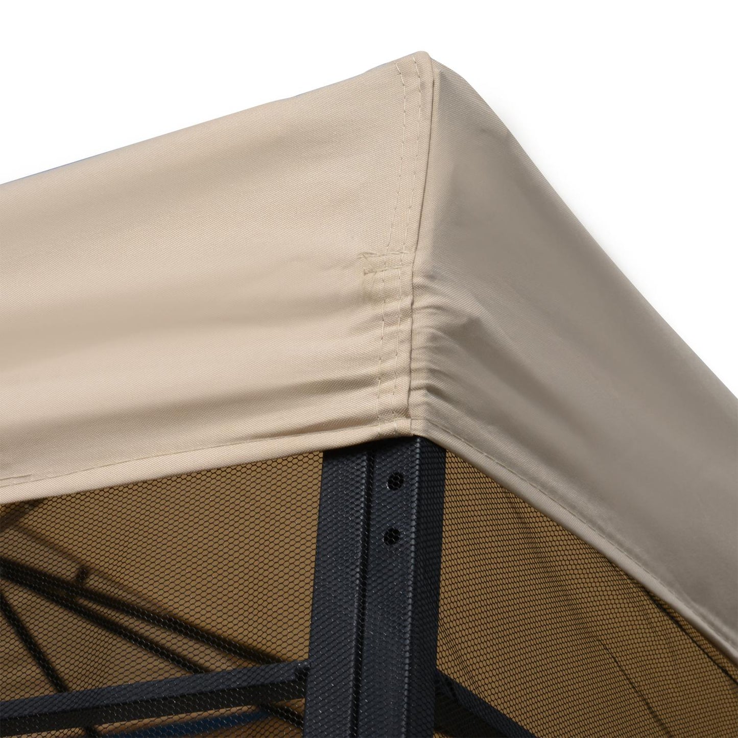 3x3M weatherproof marquee with 4 metal shelves