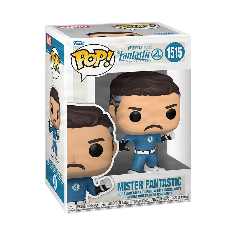 Marvel Funko Pop! Vinyl Figure - Mister Fantastic, 3.75 Inches