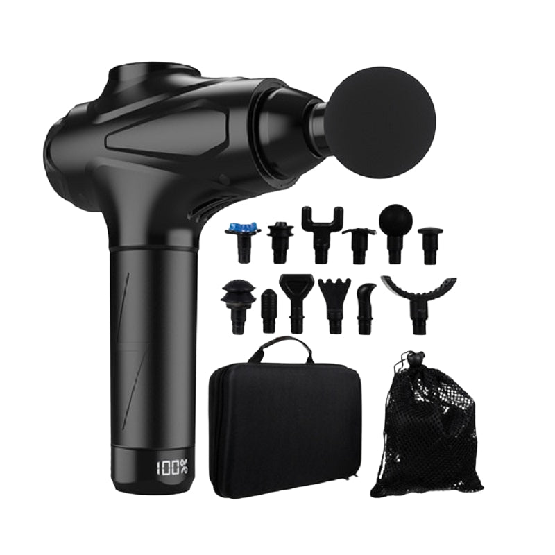 Massage Gun with 30 Levels and 12 Tips