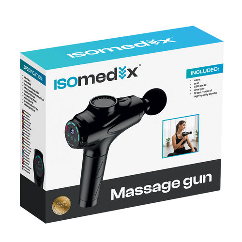 Massage Gun with 30 Levels and 12 Tips