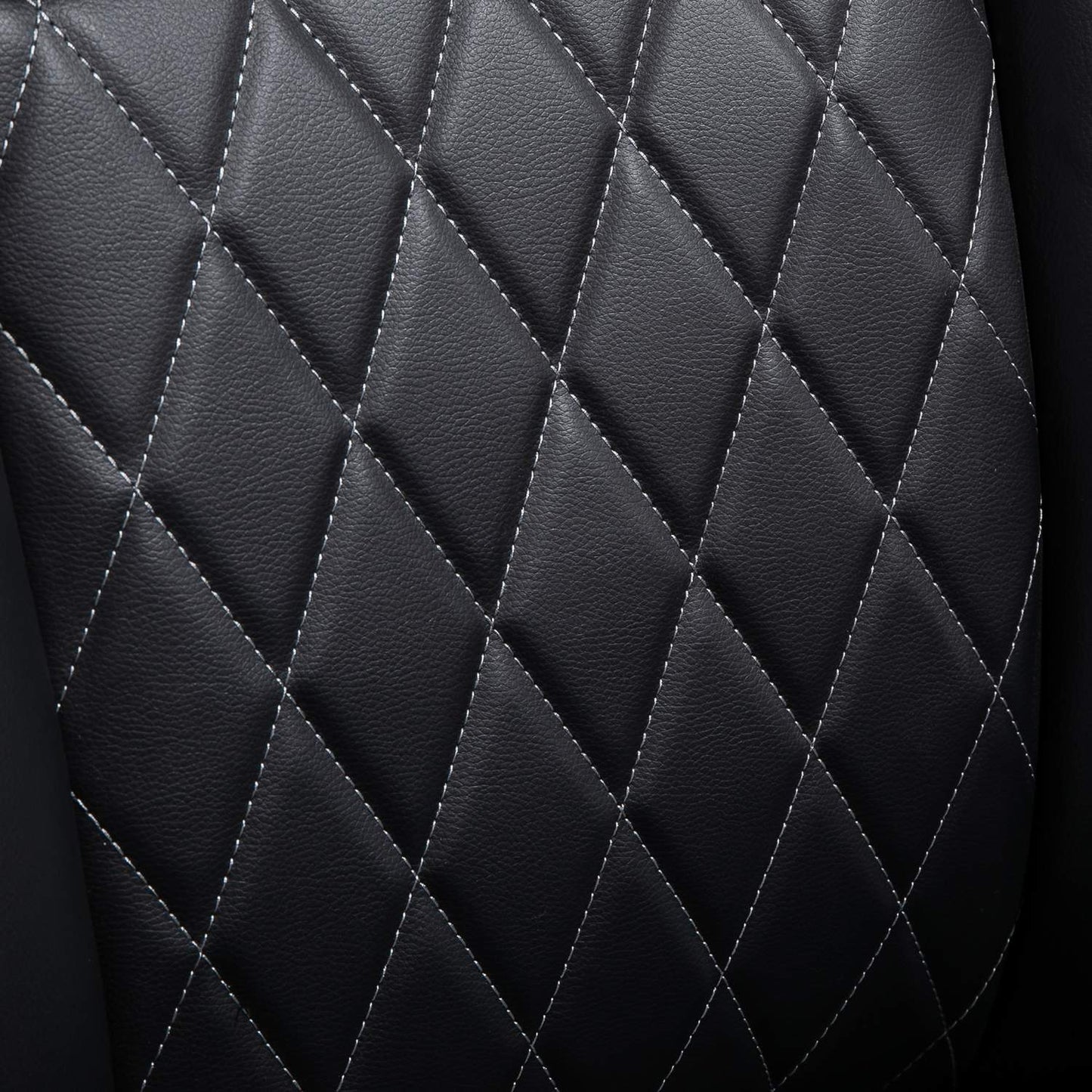 Massage office chair, artificial leather, swivel, with headrest