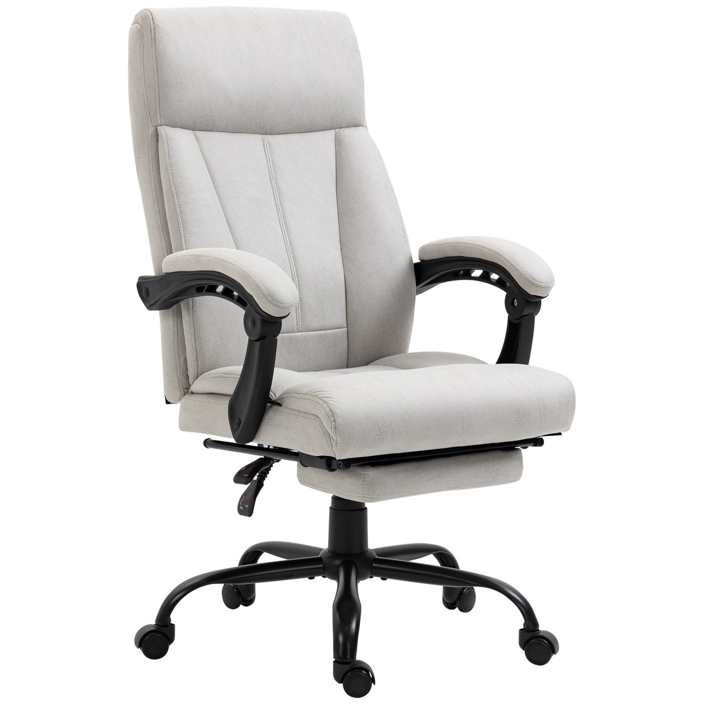 Massage Office chair with heating & footrest, height adjustable