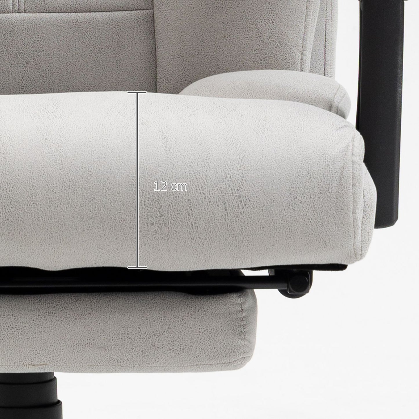 Massage Office chair with heating & footrest, height adjustable