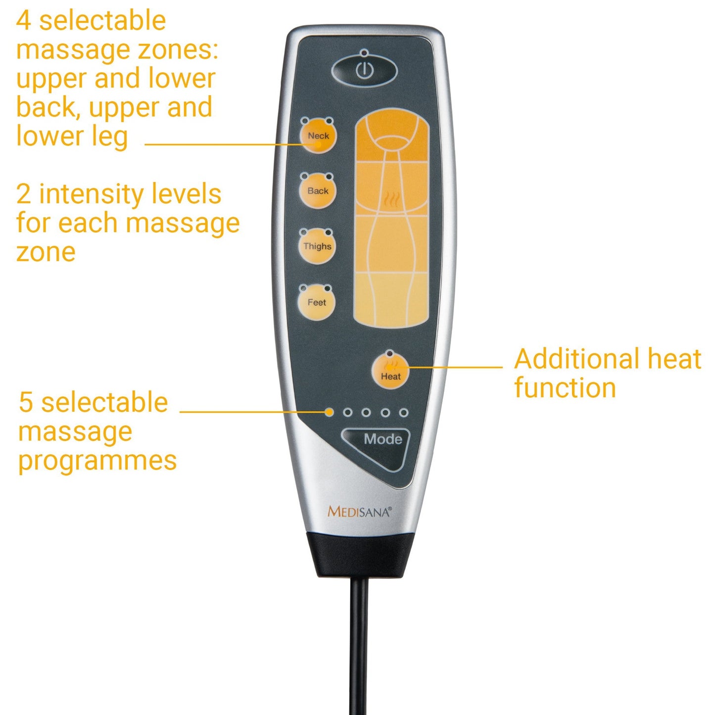 Massage mat MM 825 180x62cm
