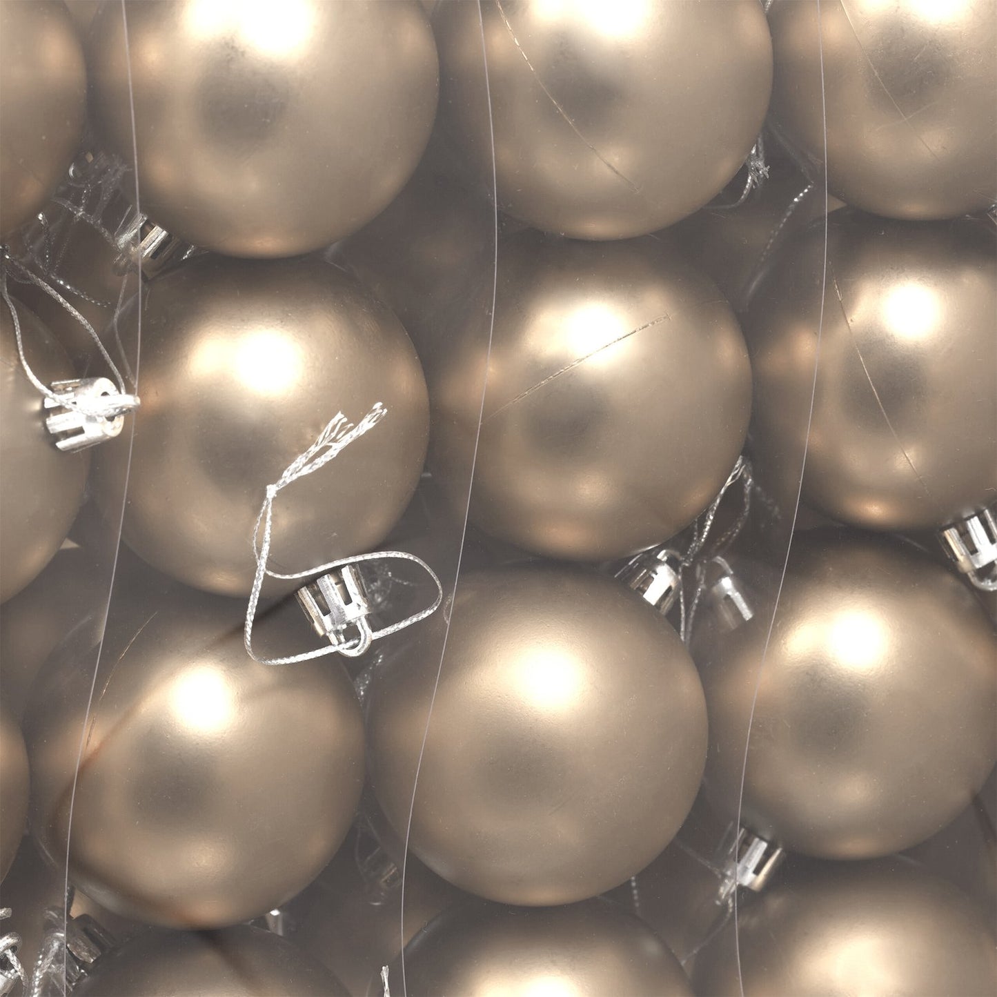 Matte Christmas Baubles Set – 100 Pieces