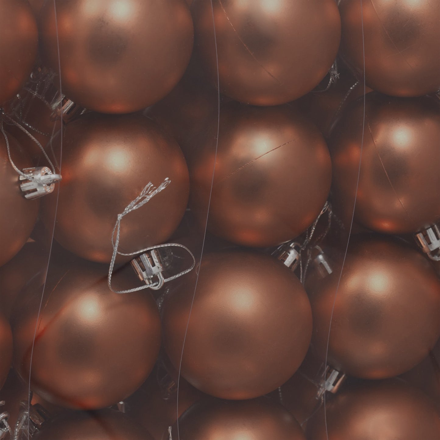 Matte Christmas Baubles Set, 100 Pieces