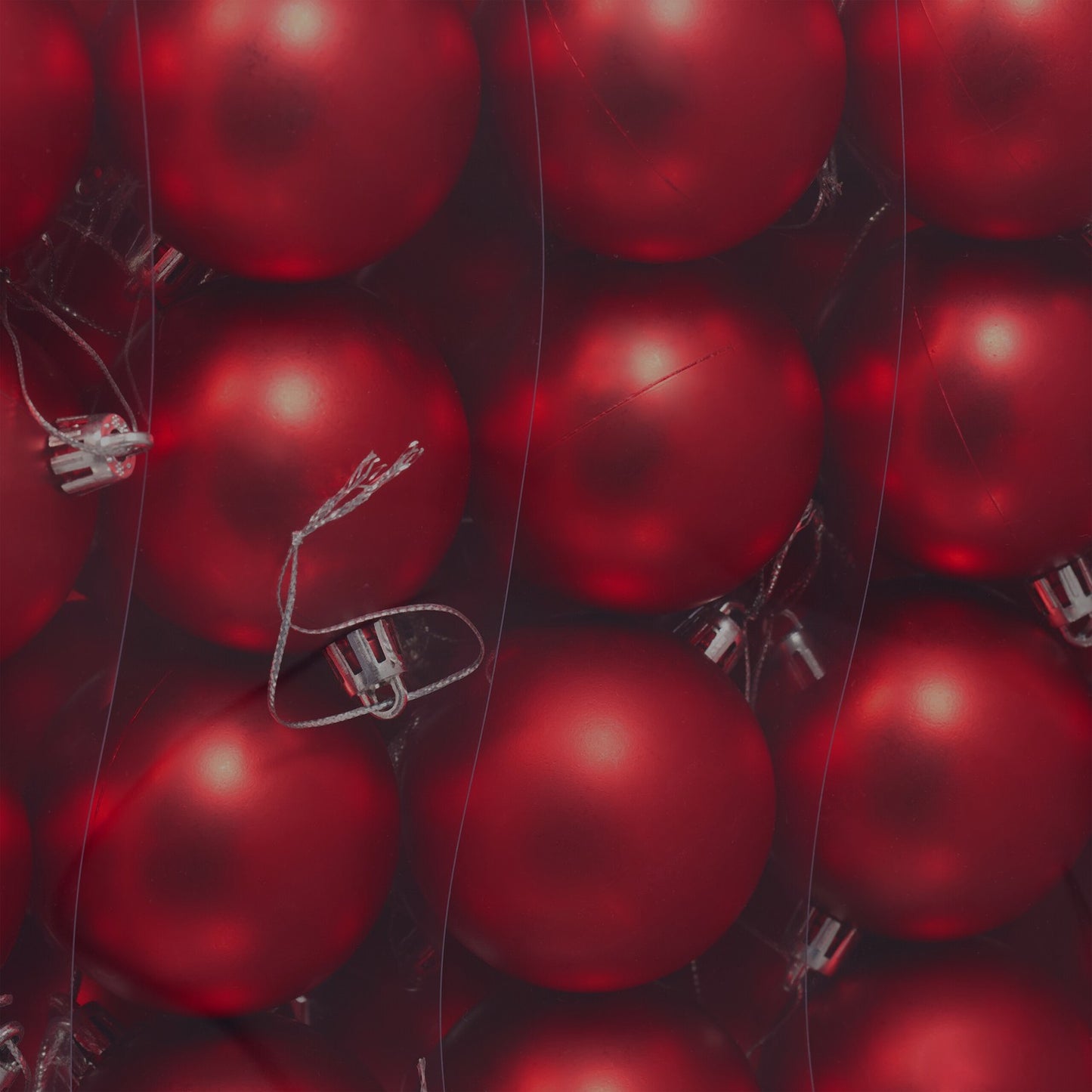 Matte Christmas Tree Baubles Set, 100 Pieces
