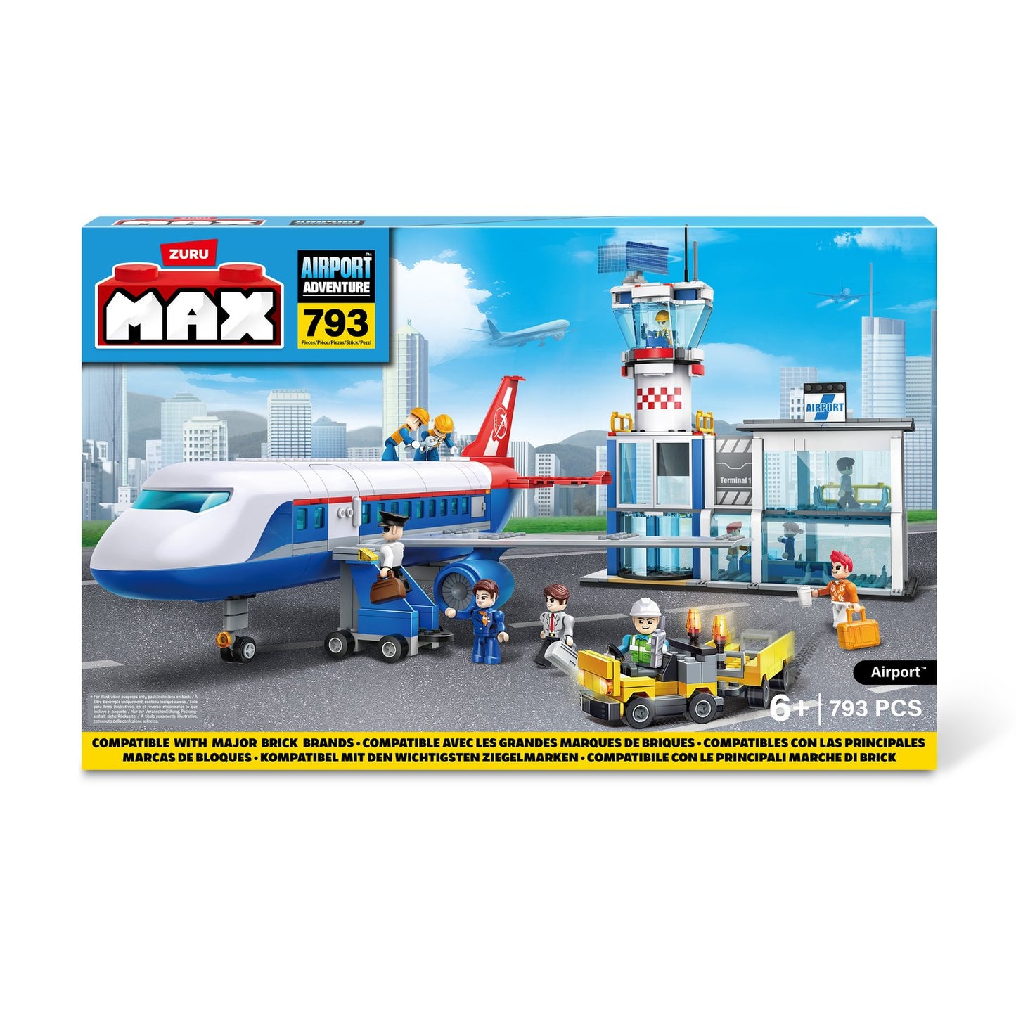 Max City Bricks Airport, 793Pcs