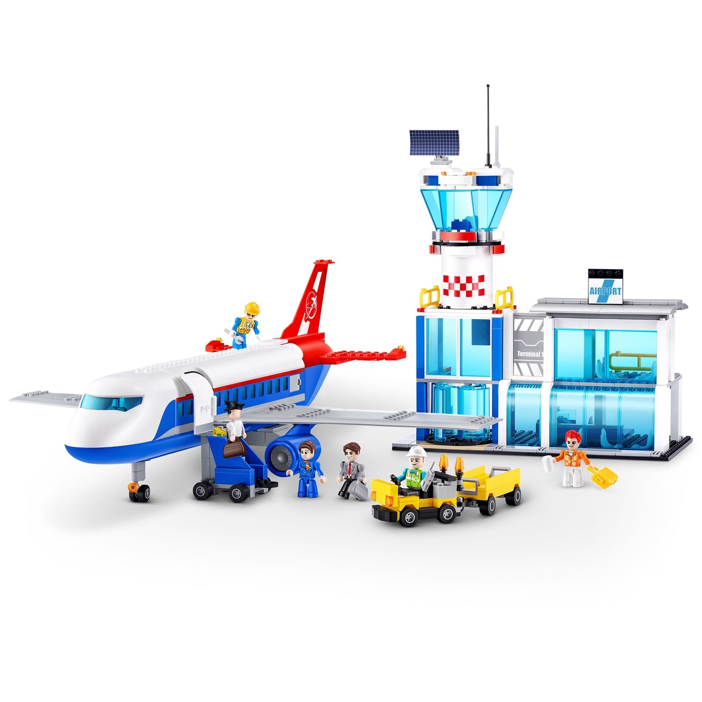 Max City Bricks Airport, 793Pcs