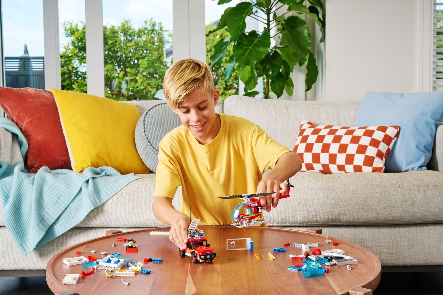 Max City Bricks Fire Station, 265Pcs
