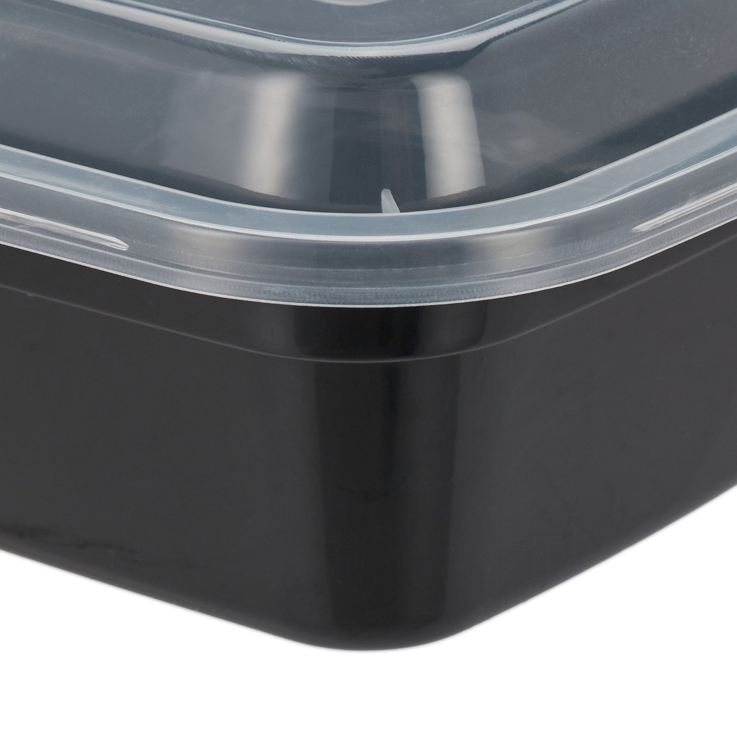 Meal preparation boxes with 4 compartments - 24 pcs