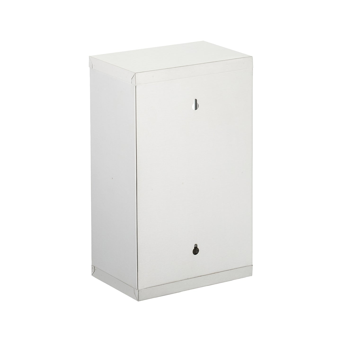 Medicine Cabinet, Frosted Glass, 2 Compartments, Lockable