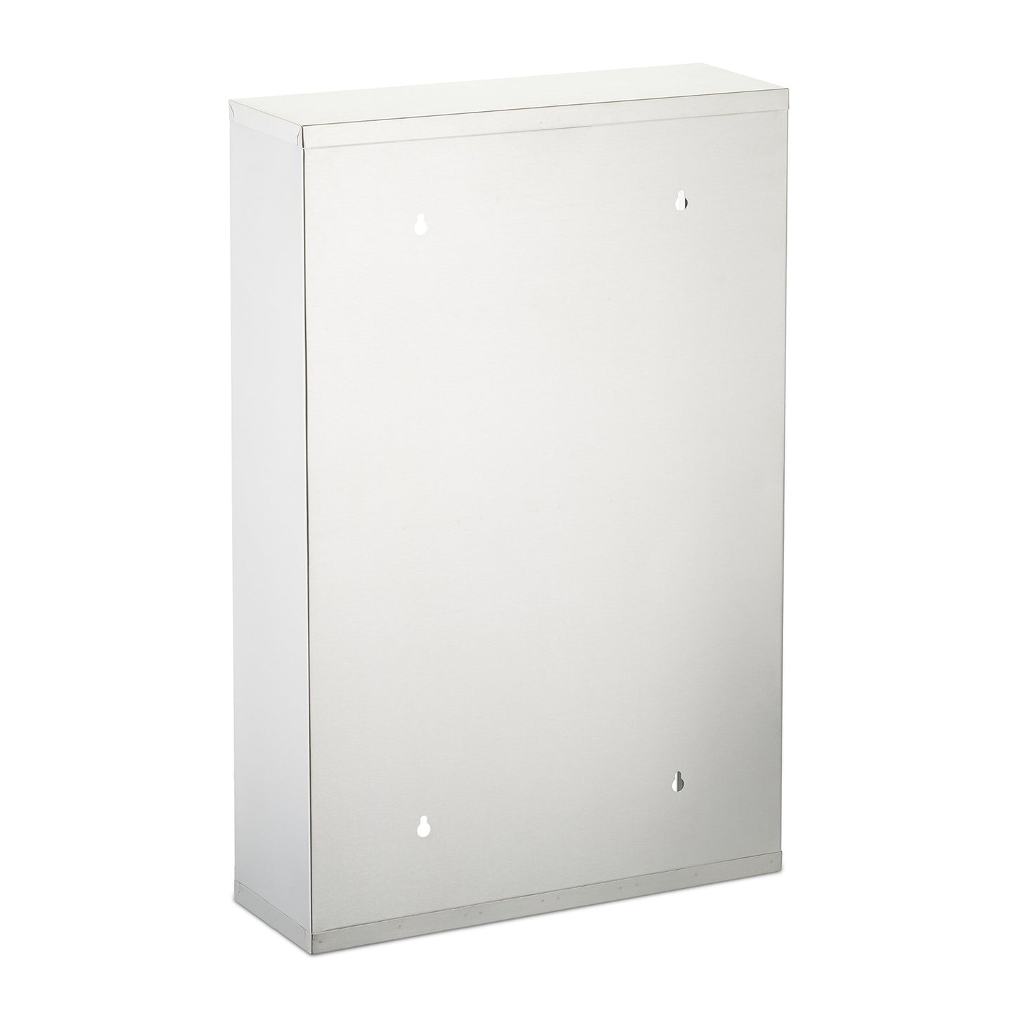 Medicine Cabinet with Lockable Glass Door, 3 Compartments