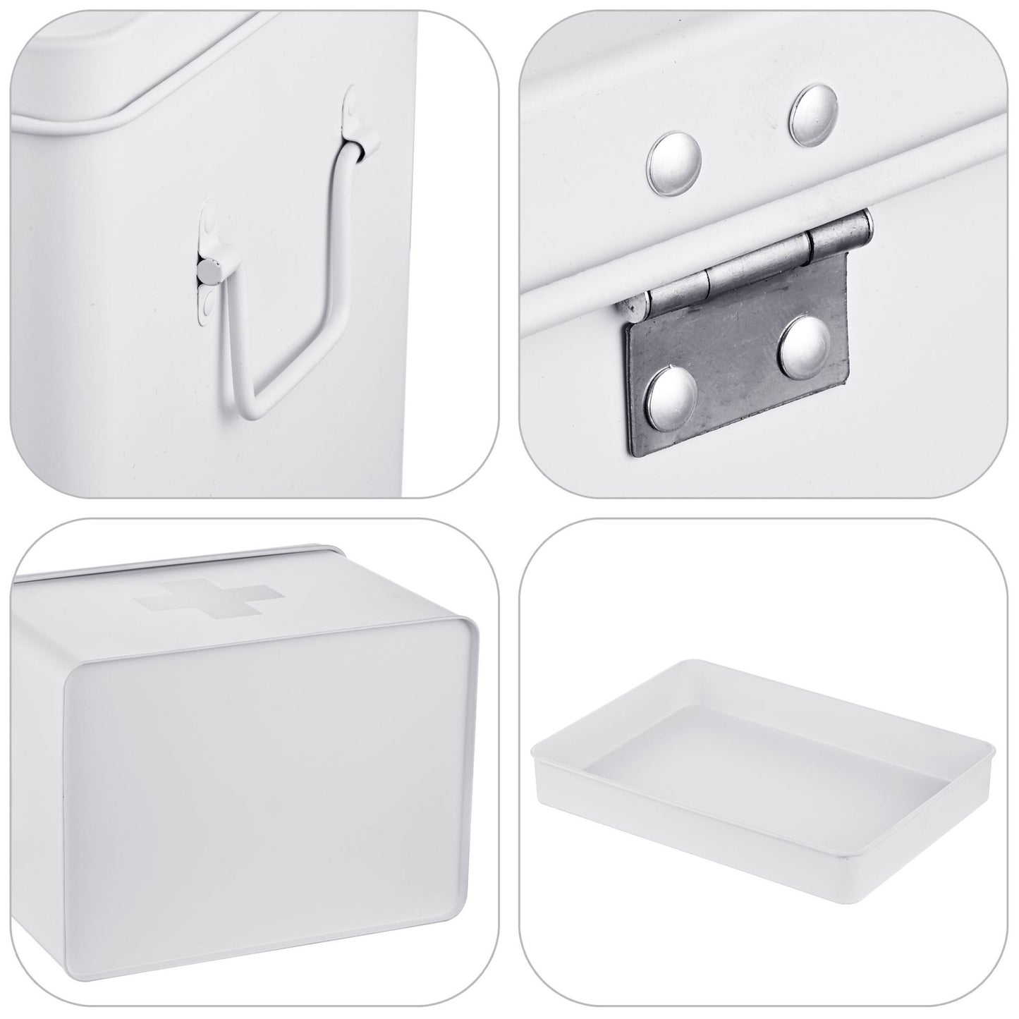 Medicine Storage Box with 4 Compartments