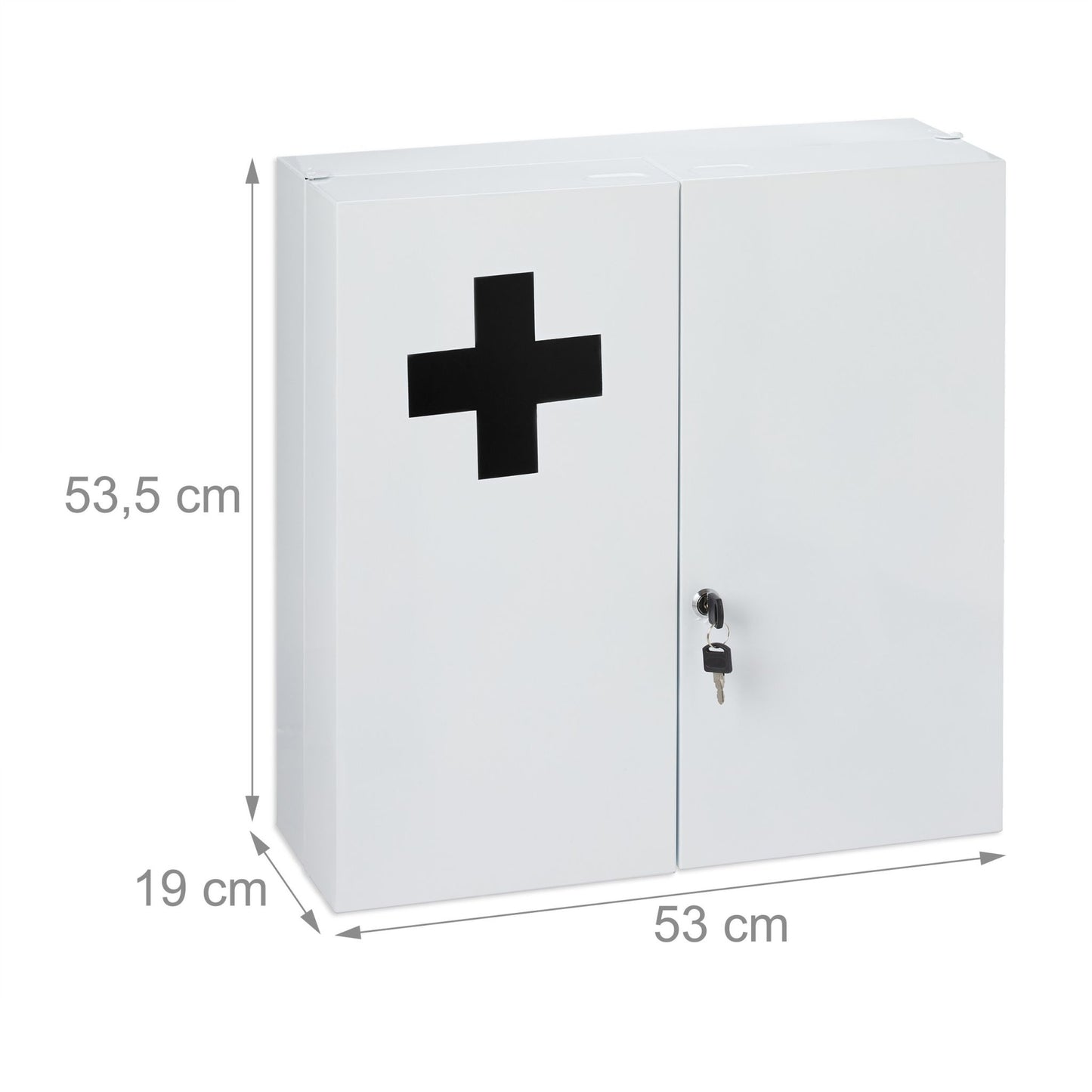 Medicine cabinet XXL in white