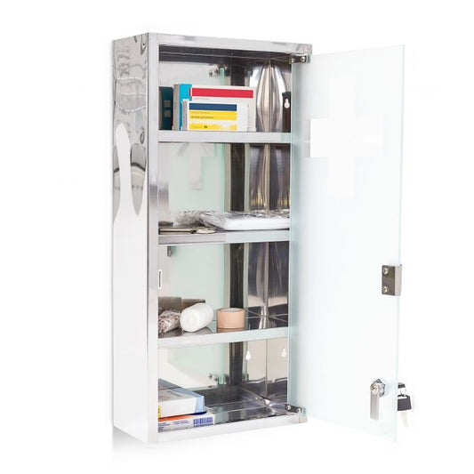 Medicine cabinet in stainless steel
