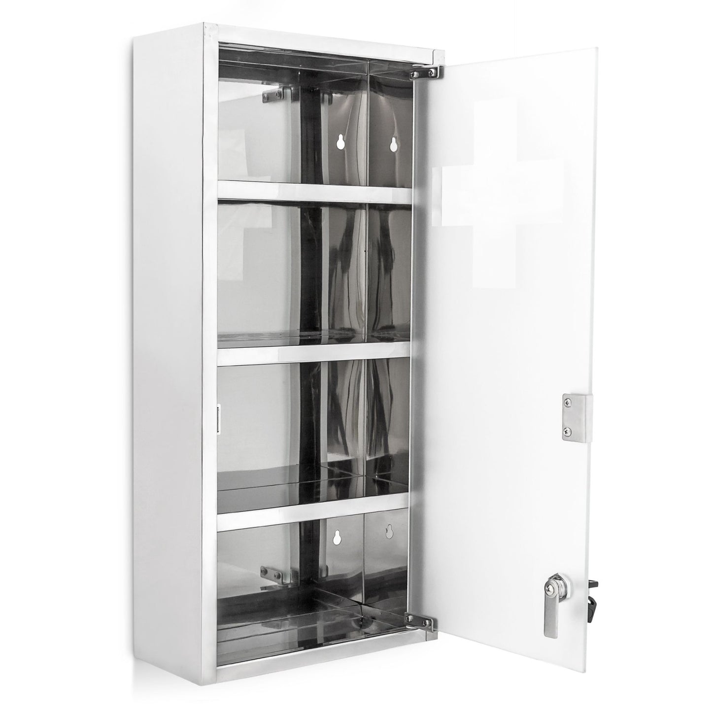 Medicine cabinet in stainless steel