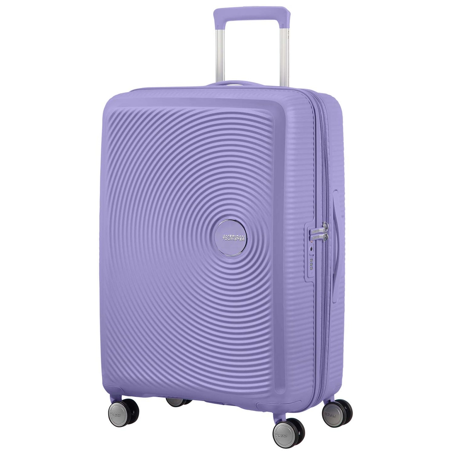 Medium Lavender Expandable Suitcase, 67 cm