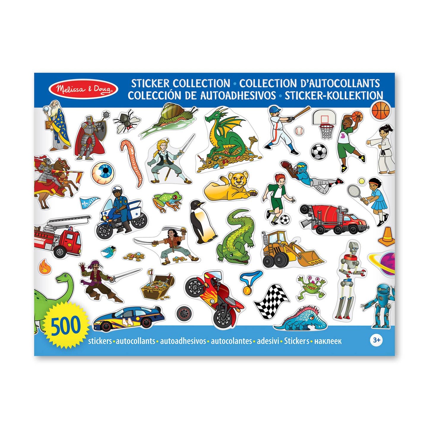 Melissa & Doug Sticker Collection Blue