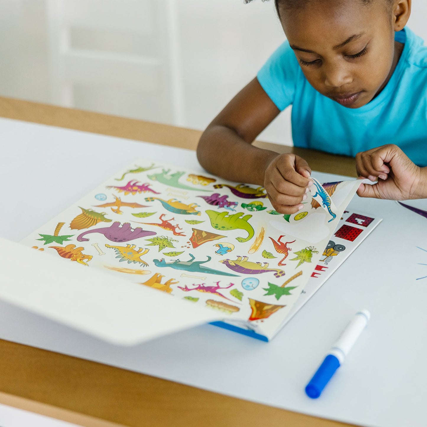 Melissa & Doug Sticker Collection Blue