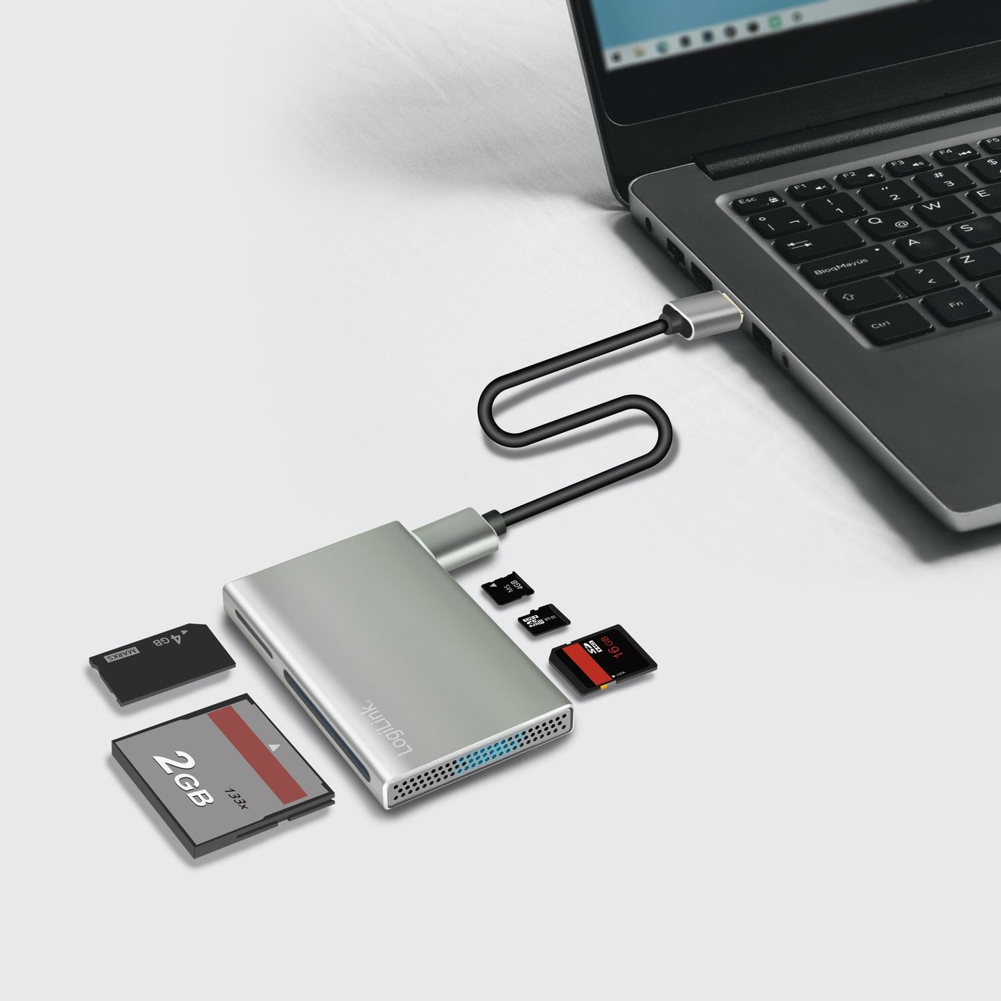 Memory card reader 5-in-1 USB 3.2 Gen 1 5 Gbit/s