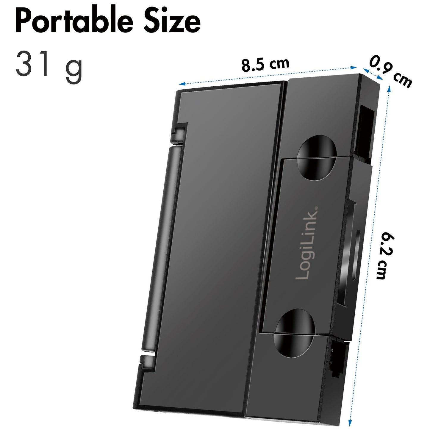 Memory card reader USB-C + USB-A MicroSD - and SD card incl. storage