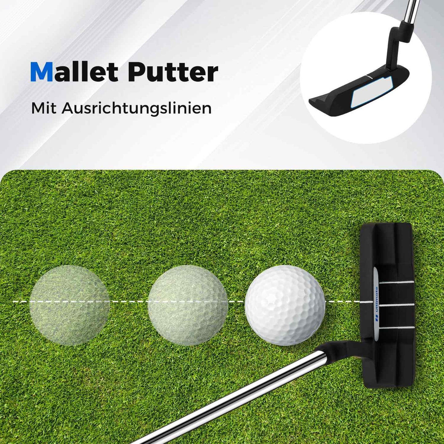Men's 15-Piece Golf Club Set with Bag – Right-Handed