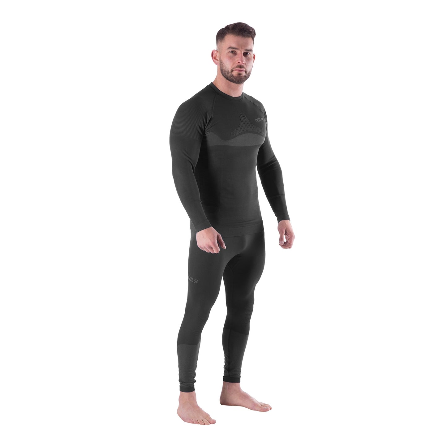 Men's Black Thermoactive Top, L/XL