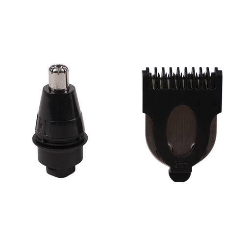 Men's Cordless Hair & Beard Trimmer, 6 Heads, USB Charged
