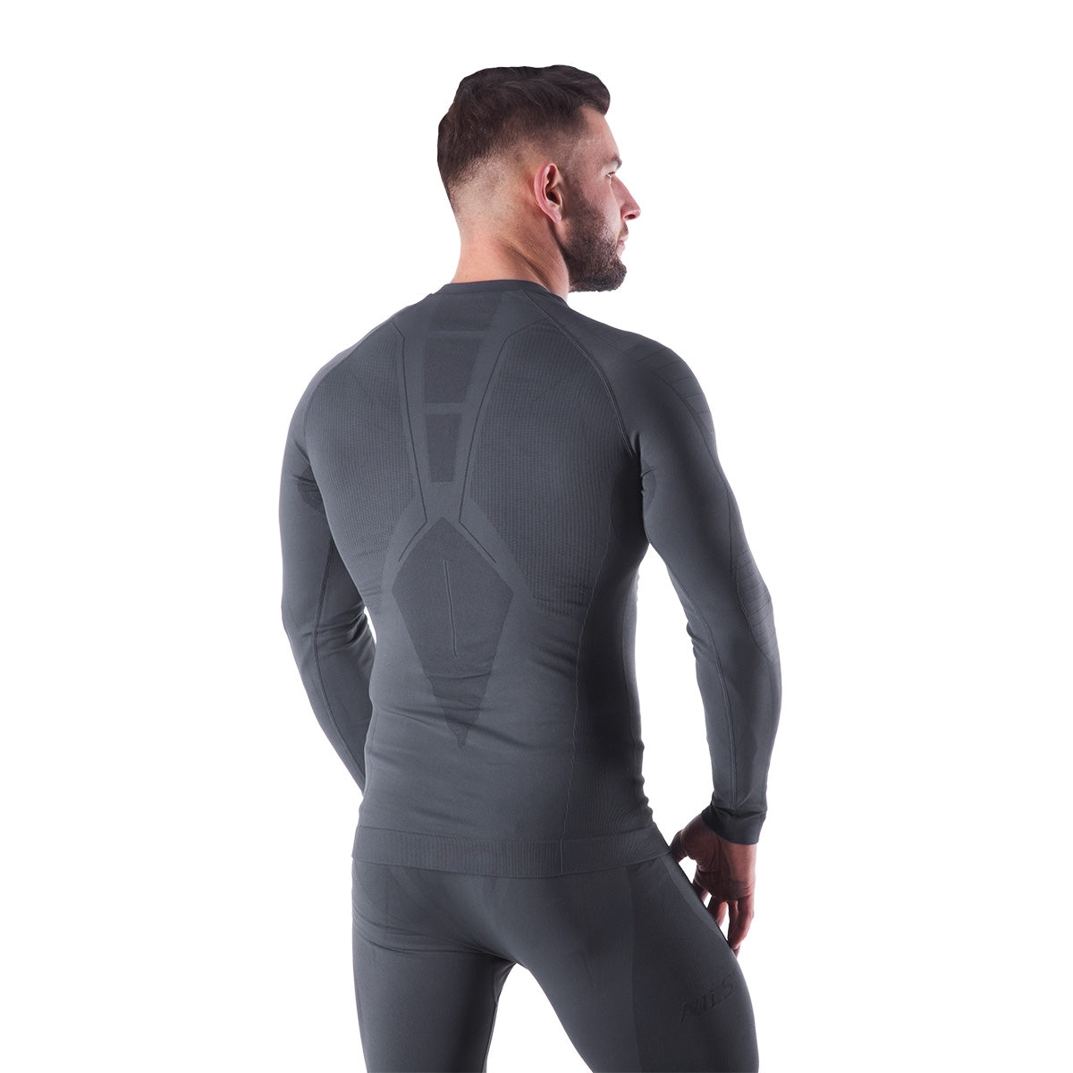 Men's Gray Thermoactive Top, S/M