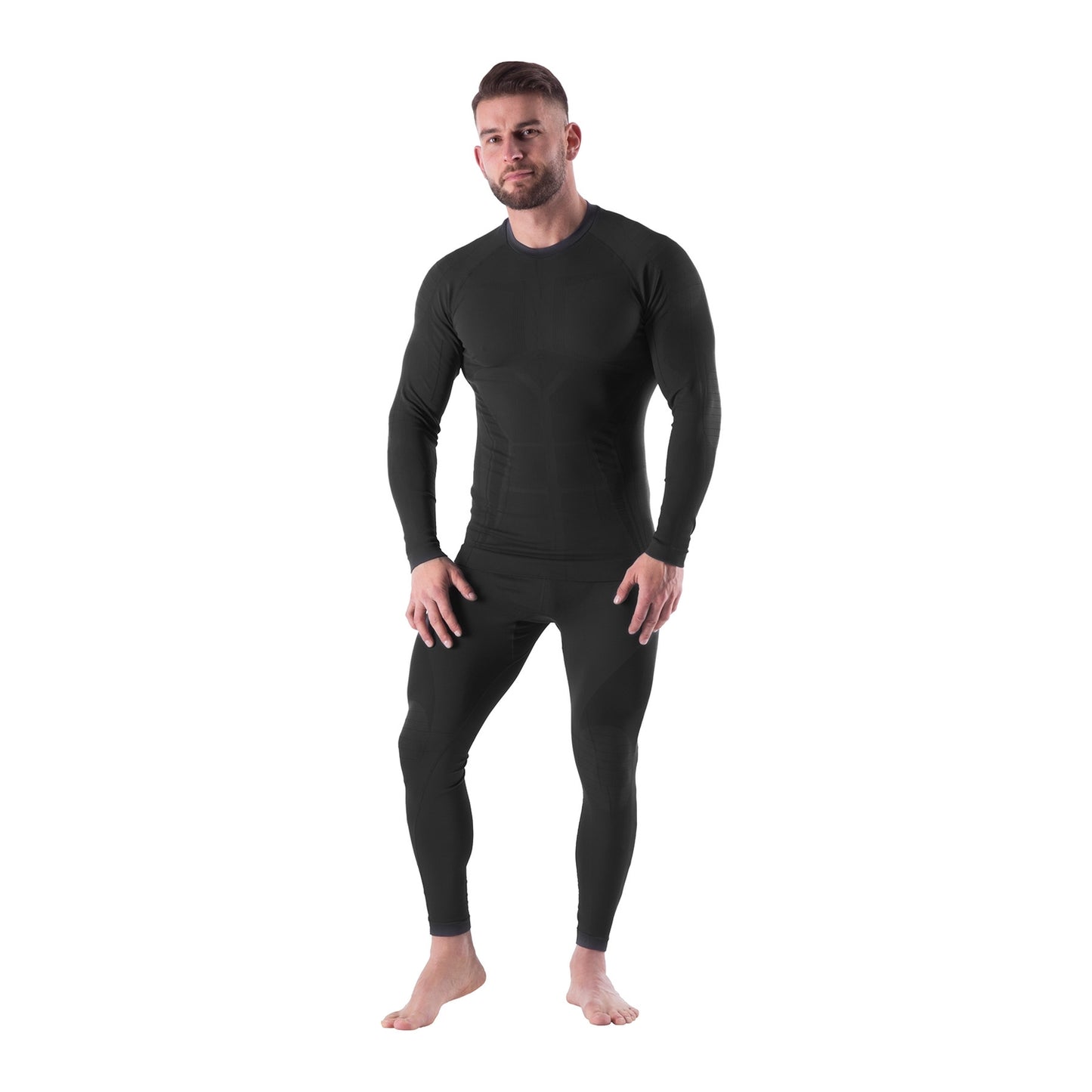 Men's Thermoactive Pants, Black, Size L/XL
