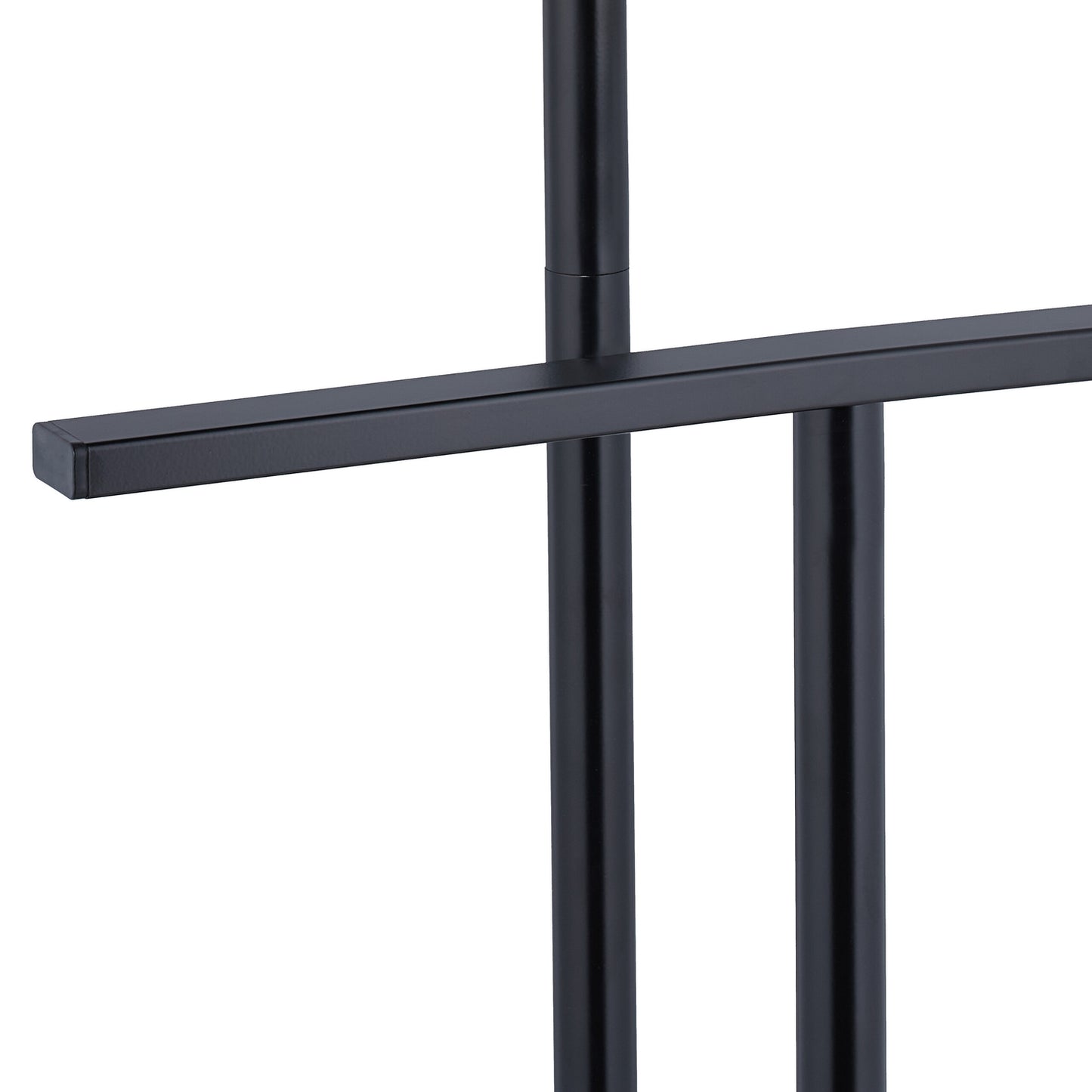 Men's valet set in black with shelf