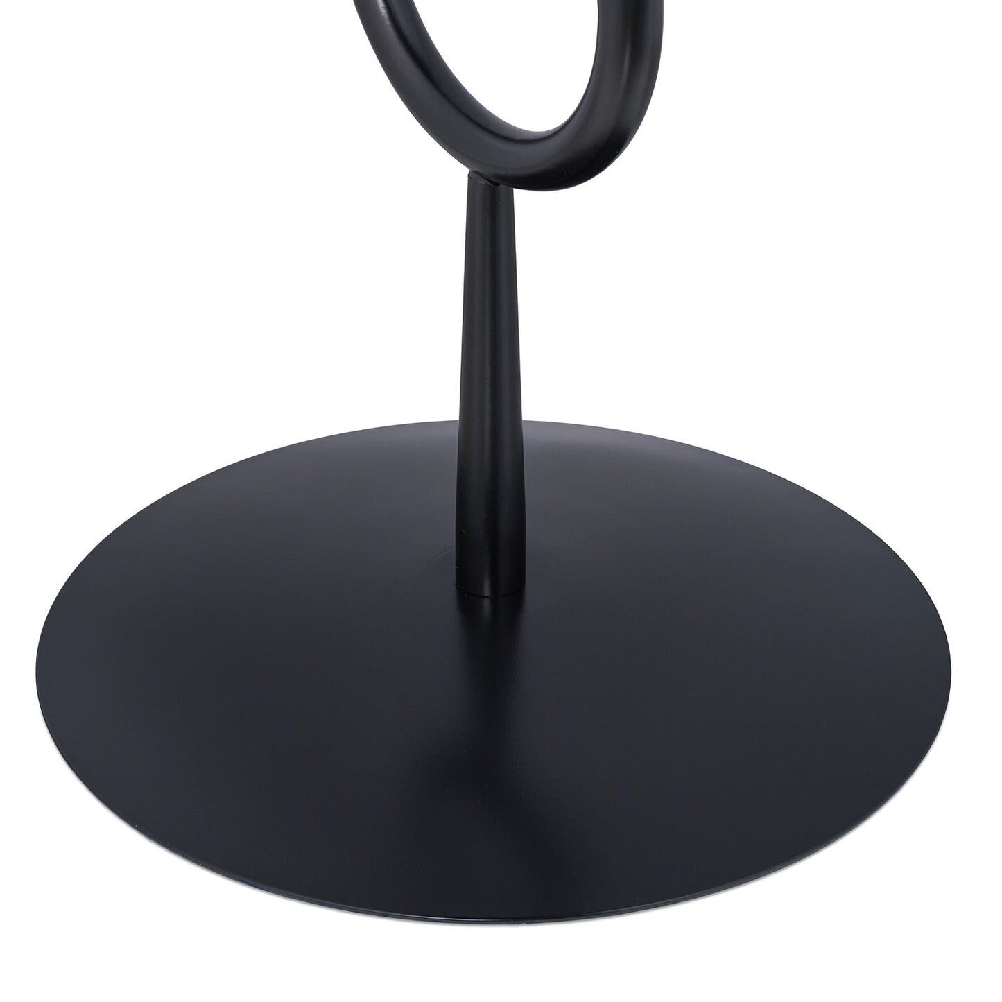 Men's valet set in black with shelf