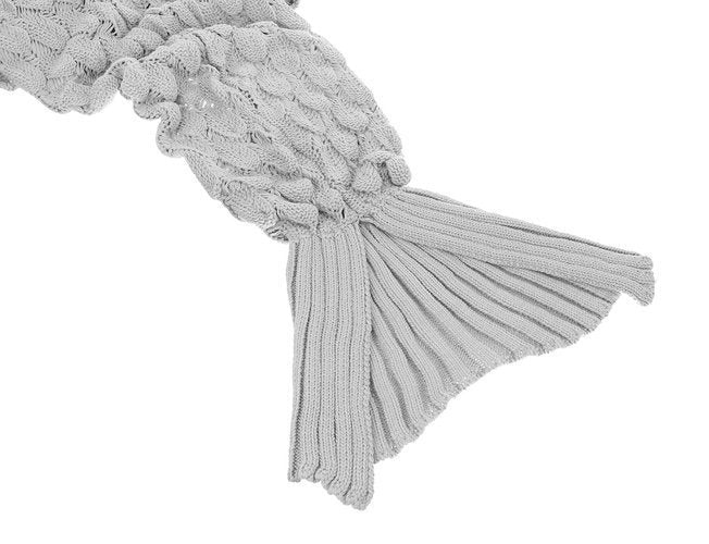 Mermaid tail blanket - gray KO11380